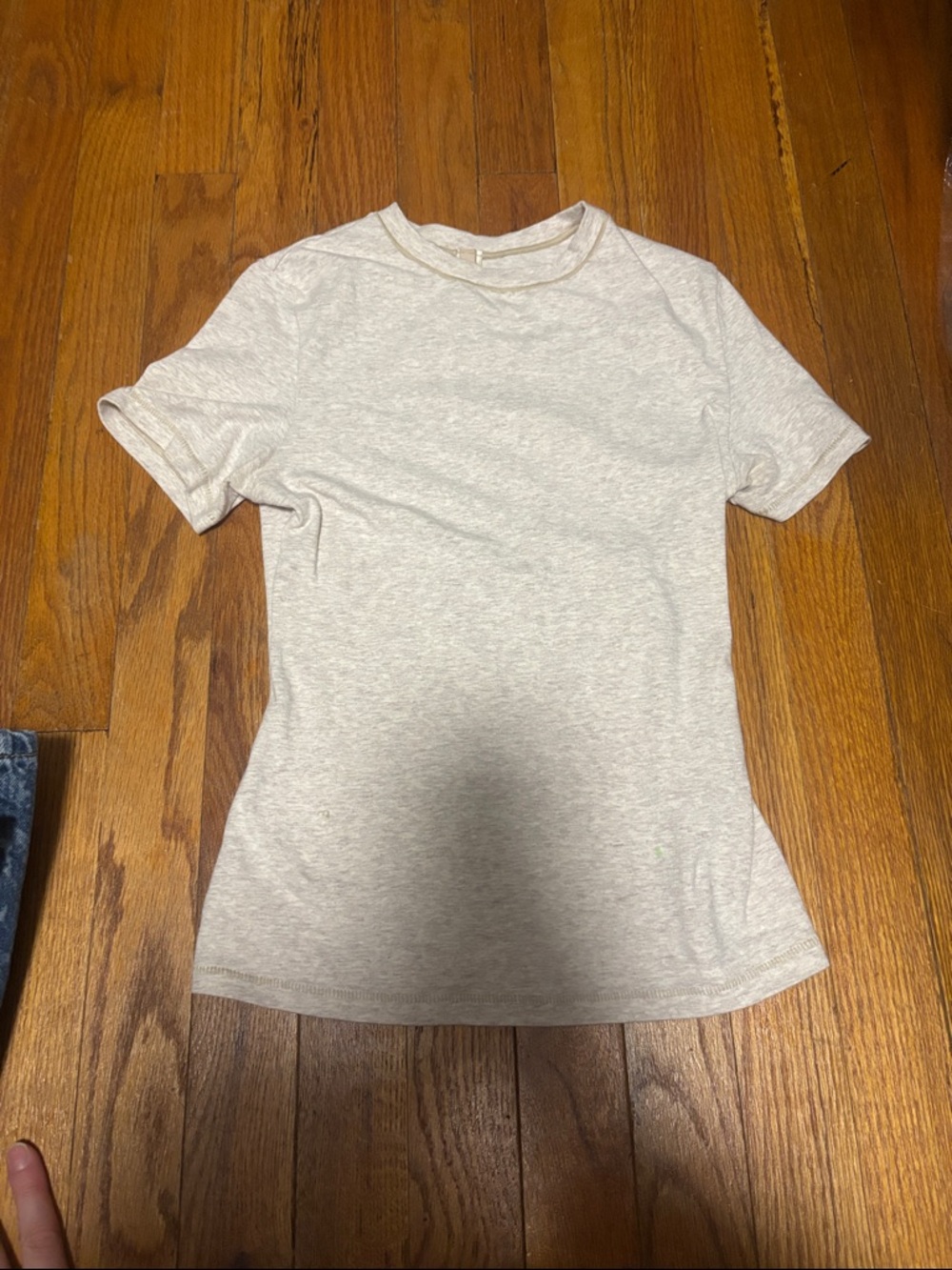 Skims Heather Oatmeal Tshirt NWOT
